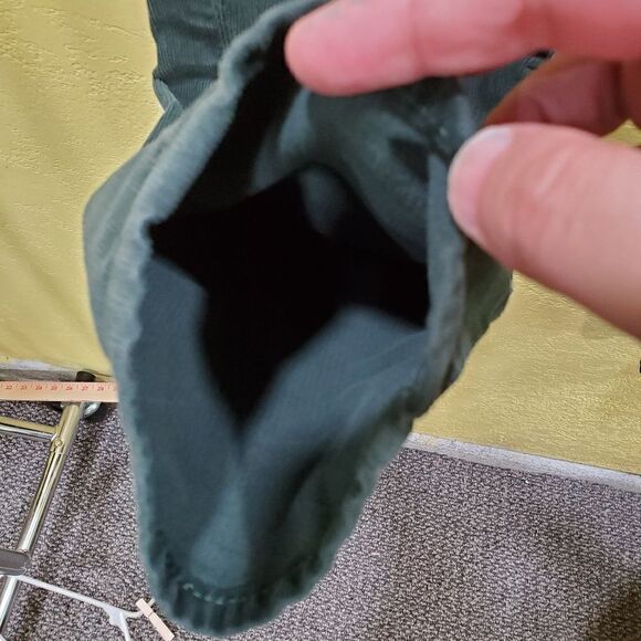 Ag Adriano goldschmied jeans womens size 26 green corduroy the stevie slim strai - Picture 7 of 10